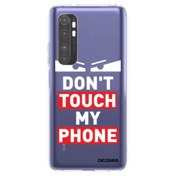 Picasee átlátszó szilikon tok az alábbi mobiltelefonokra Xiaomi Mi Note 10 Lite - Shadow Eye - Transparent