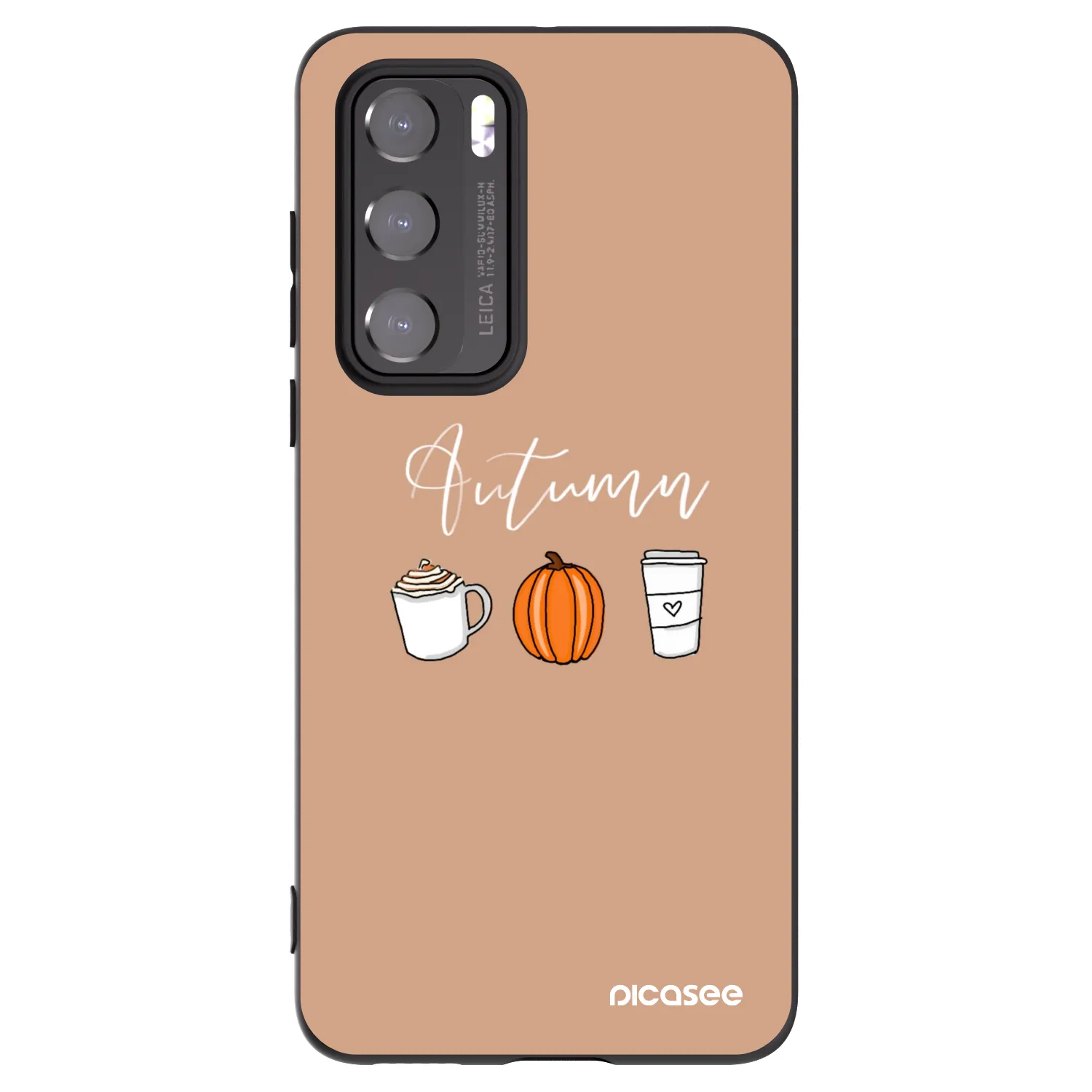 Picasee fekete szilikon tok az alábbi mobiltelefonokra Huawei P40 - Autumn