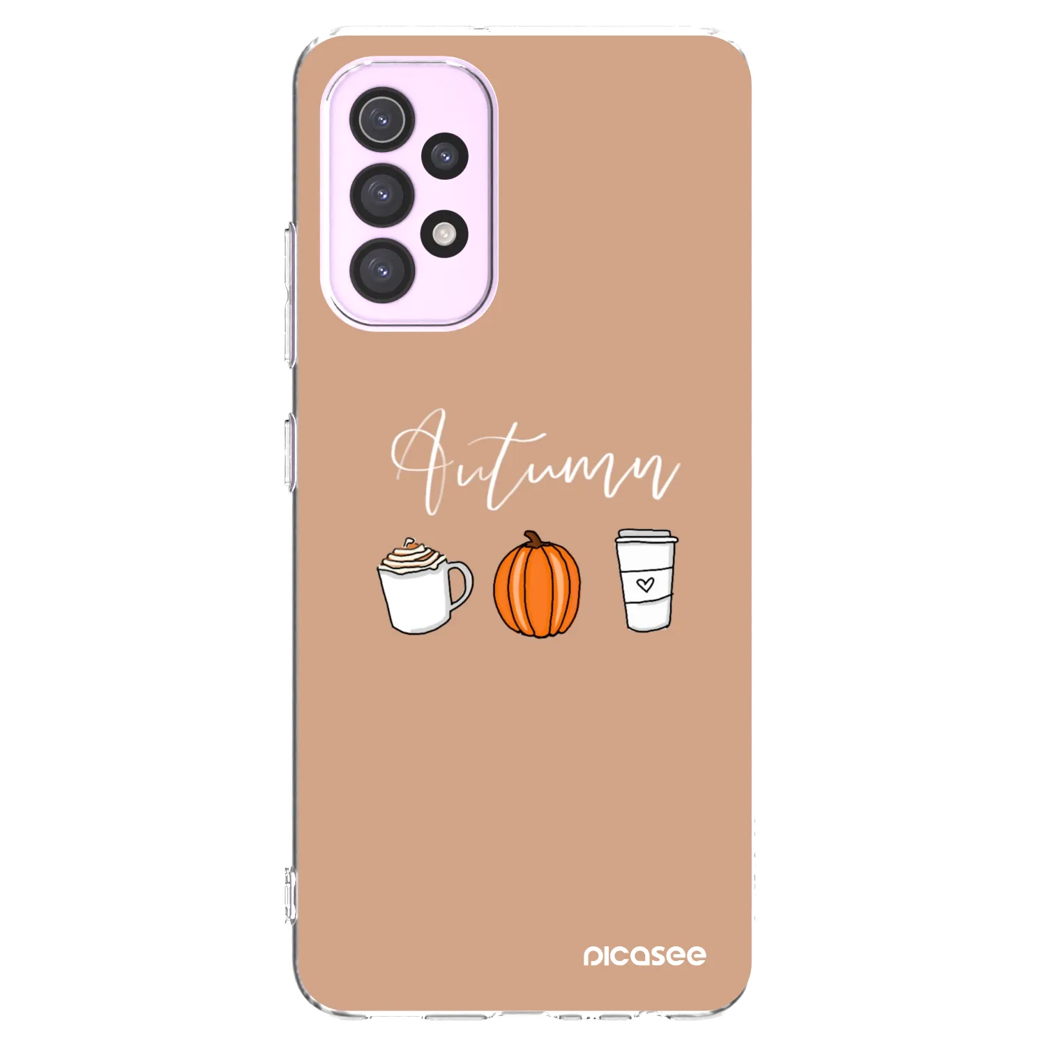 Picasee átlátszó szilikon tok az alábbi mobiltelefonokra Samsung Galaxy A32 5G A326B - Autumn