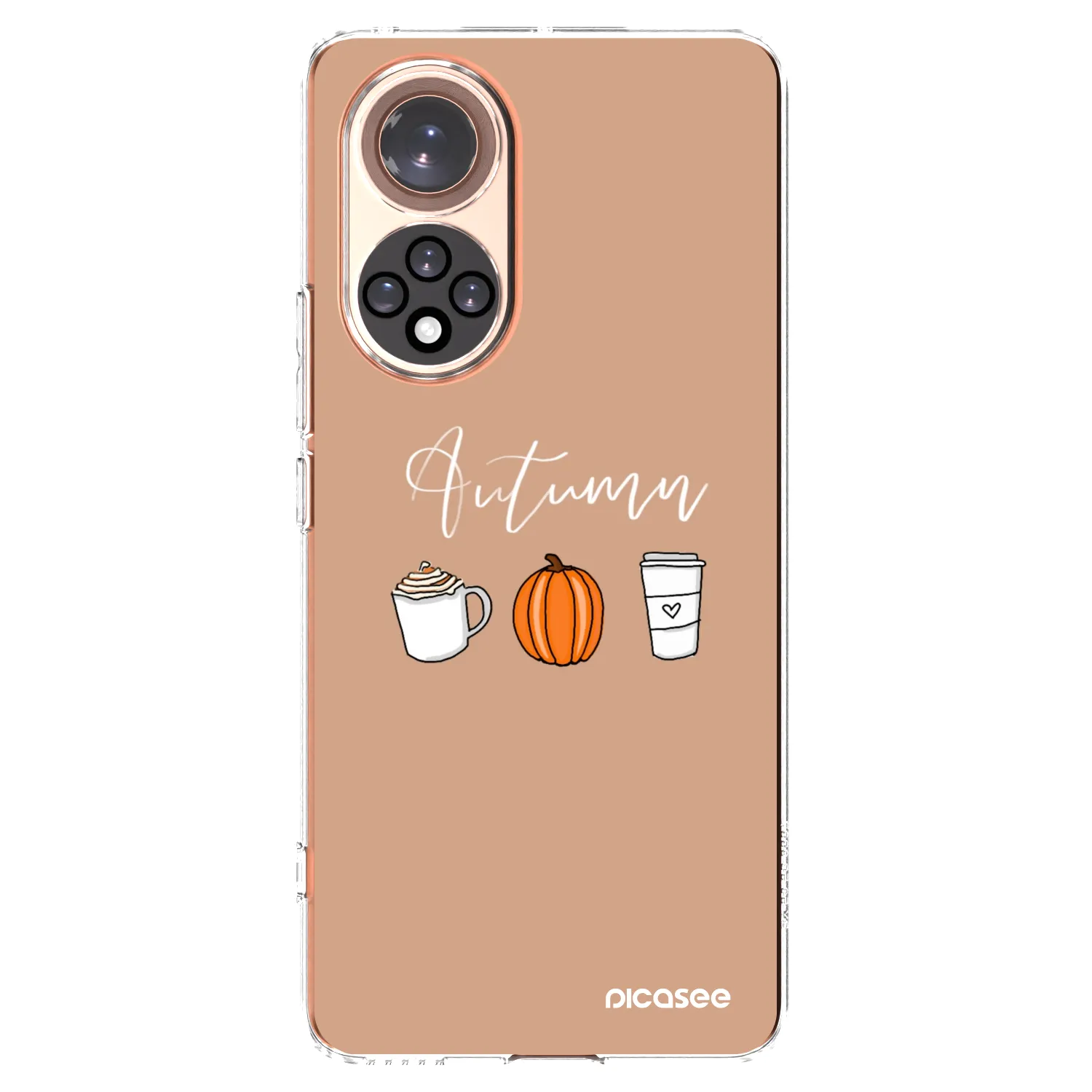 Picasee átlátszó szilikon tok az alábbi mobiltelefonokra Honor 50 5G - Autumn