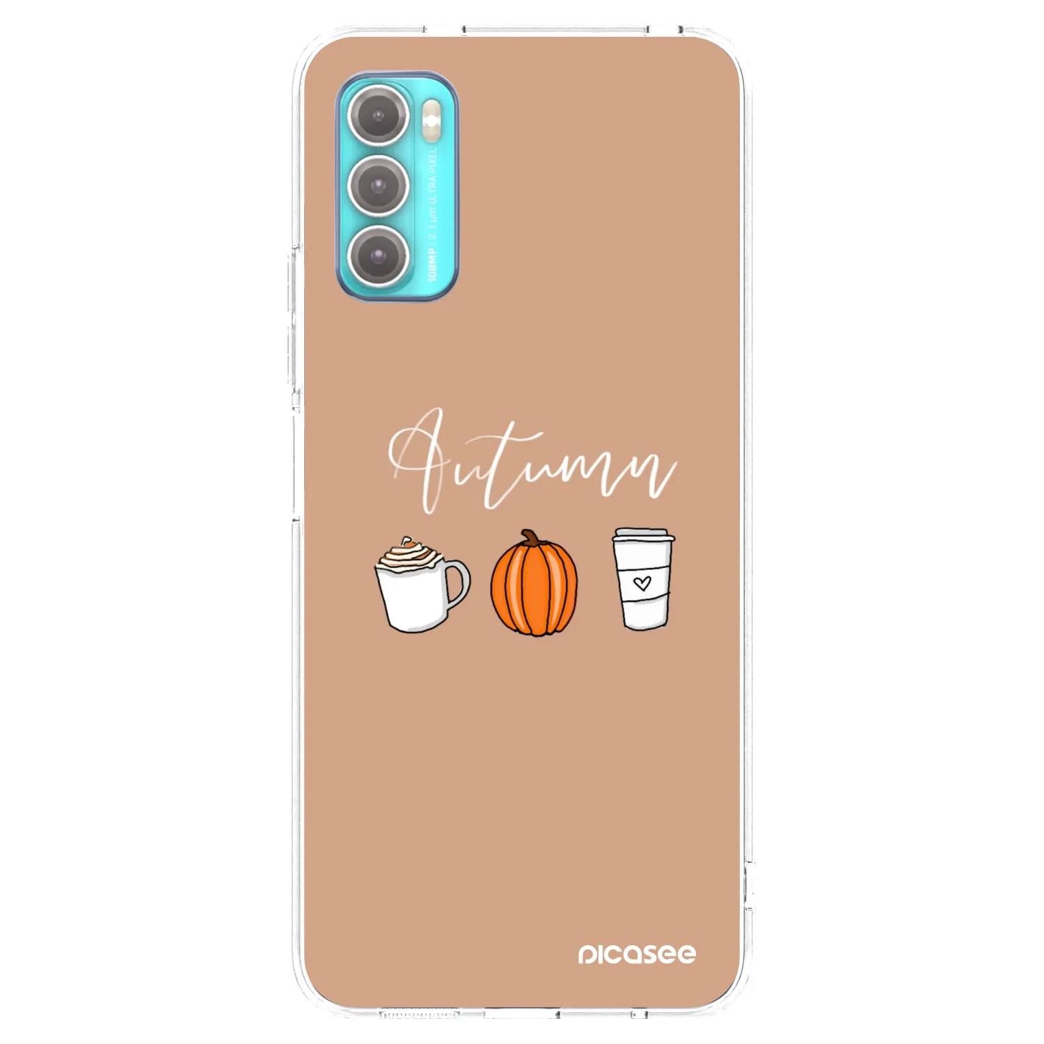 Picasee átlátszó szilikon tok az alábbi mobiltelefonokra Motorola Moto G60 - Autumn