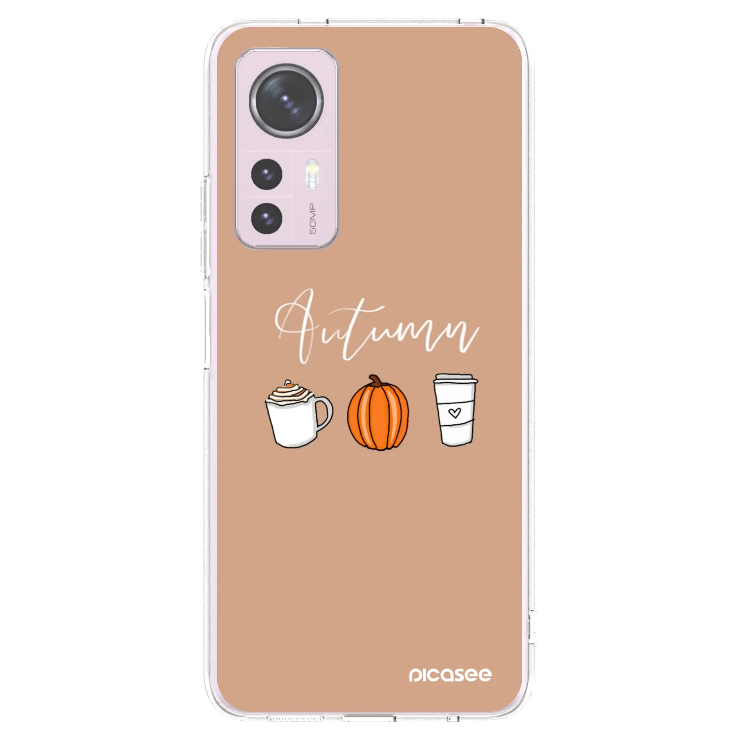 Picasee átlátszó szilikon tok az alábbi mobiltelefonokra Xiaomi 12 - Autumn
