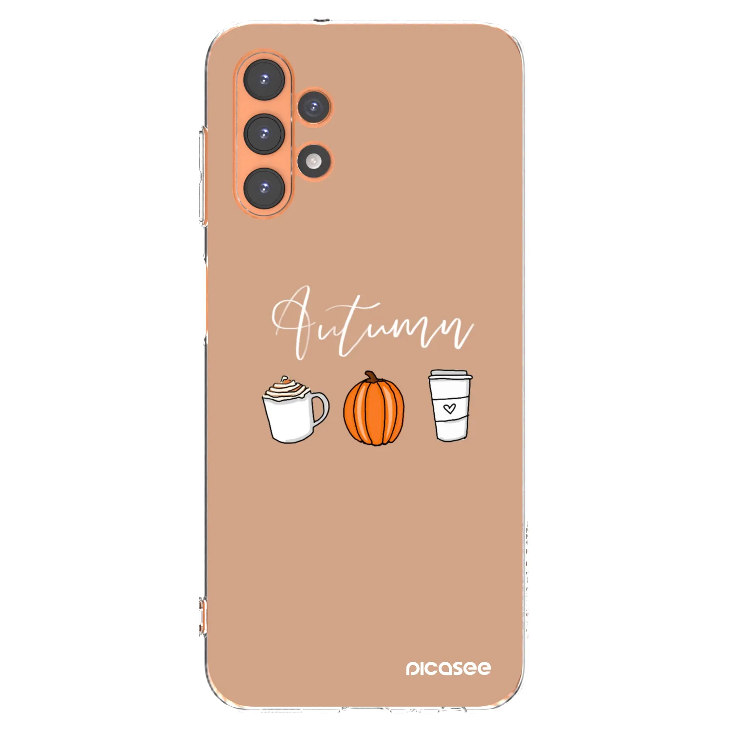 Picasee átlátszó szilikon tok az alábbi mobiltelefonokra Samsung Galaxy A13 4G A135 - Autumn