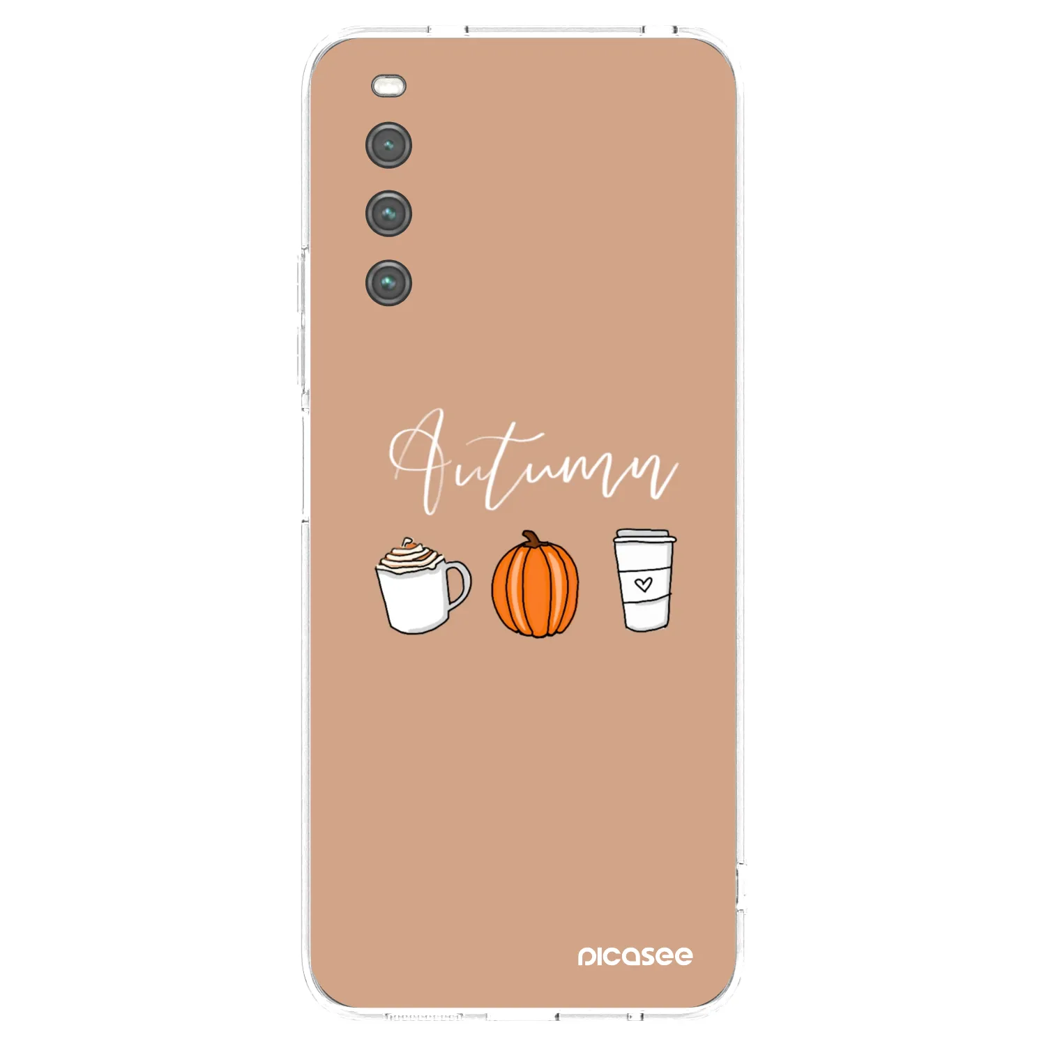 Picasee átlátszó szilikon tok az alábbi mobiltelefonokra Sony Xperia 10 IV 5G - Autumn
