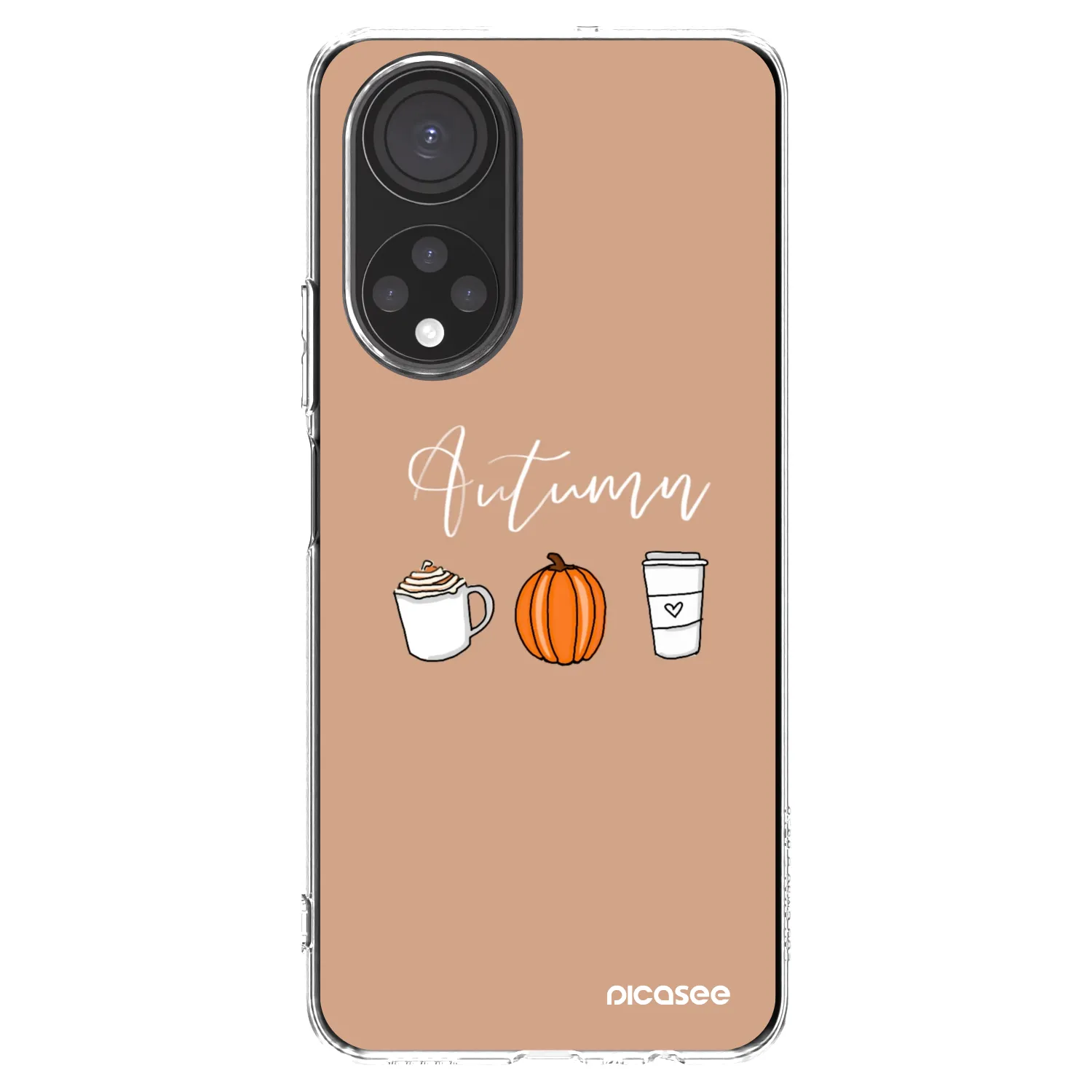 Picasee átlátszó szilikon tok az alábbi mobiltelefonokra Honor X7 - Autumn