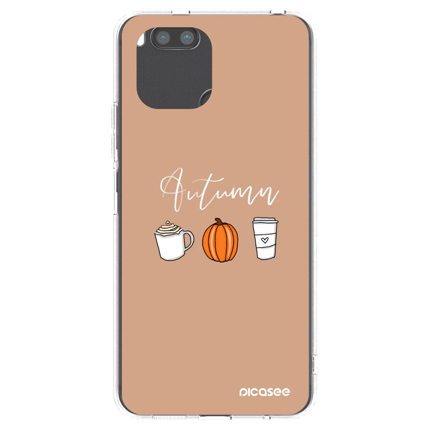 Picasee átlátszó szilikon tok az alábbi mobiltelefonokra Xiaomi Redmi A1 - Autumn