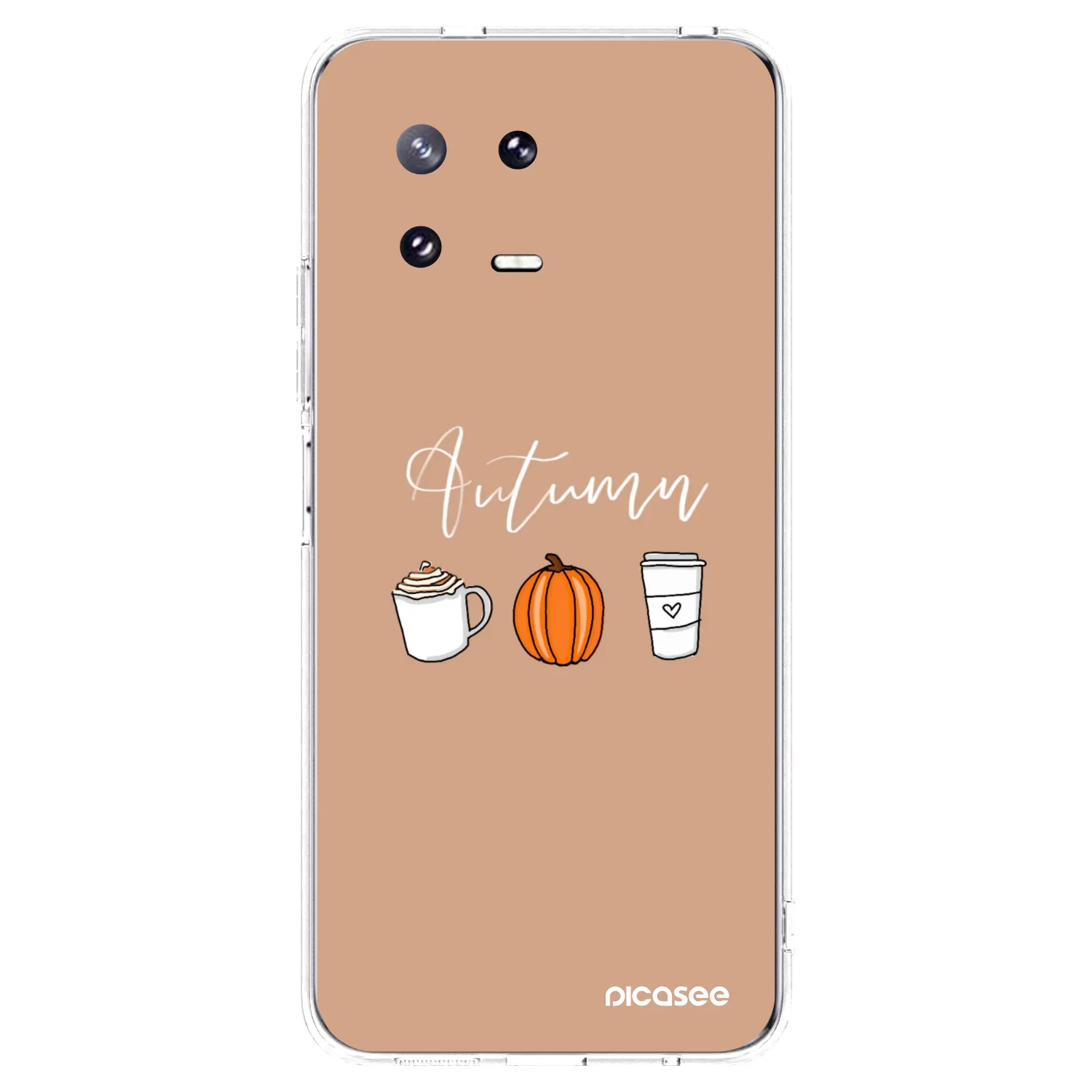 Picasee átlátszó szilikon tok az alábbi mobiltelefonokra Xiaomi 13 Pro - Autumn