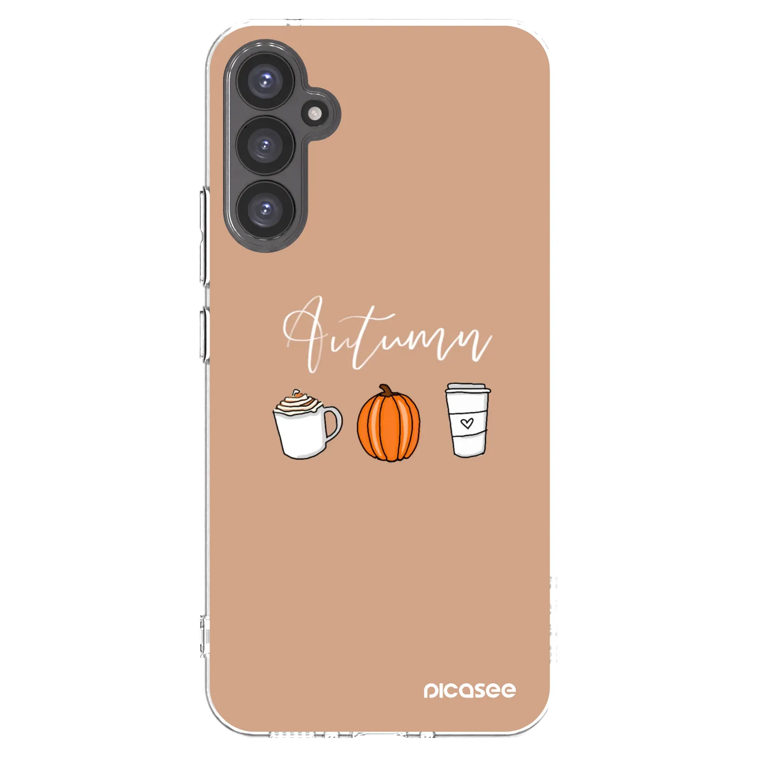 Picasee átlátszó szilikon tok az alábbi mobiltelefonokra Samsung Galaxy A34 5G A346B - Autumn