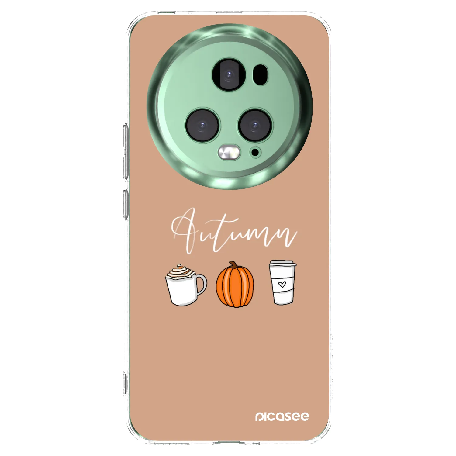 Picasee átlátszó szilikon tok az alábbi mobiltelefonokra Honor Magic5 Pro - Autumn