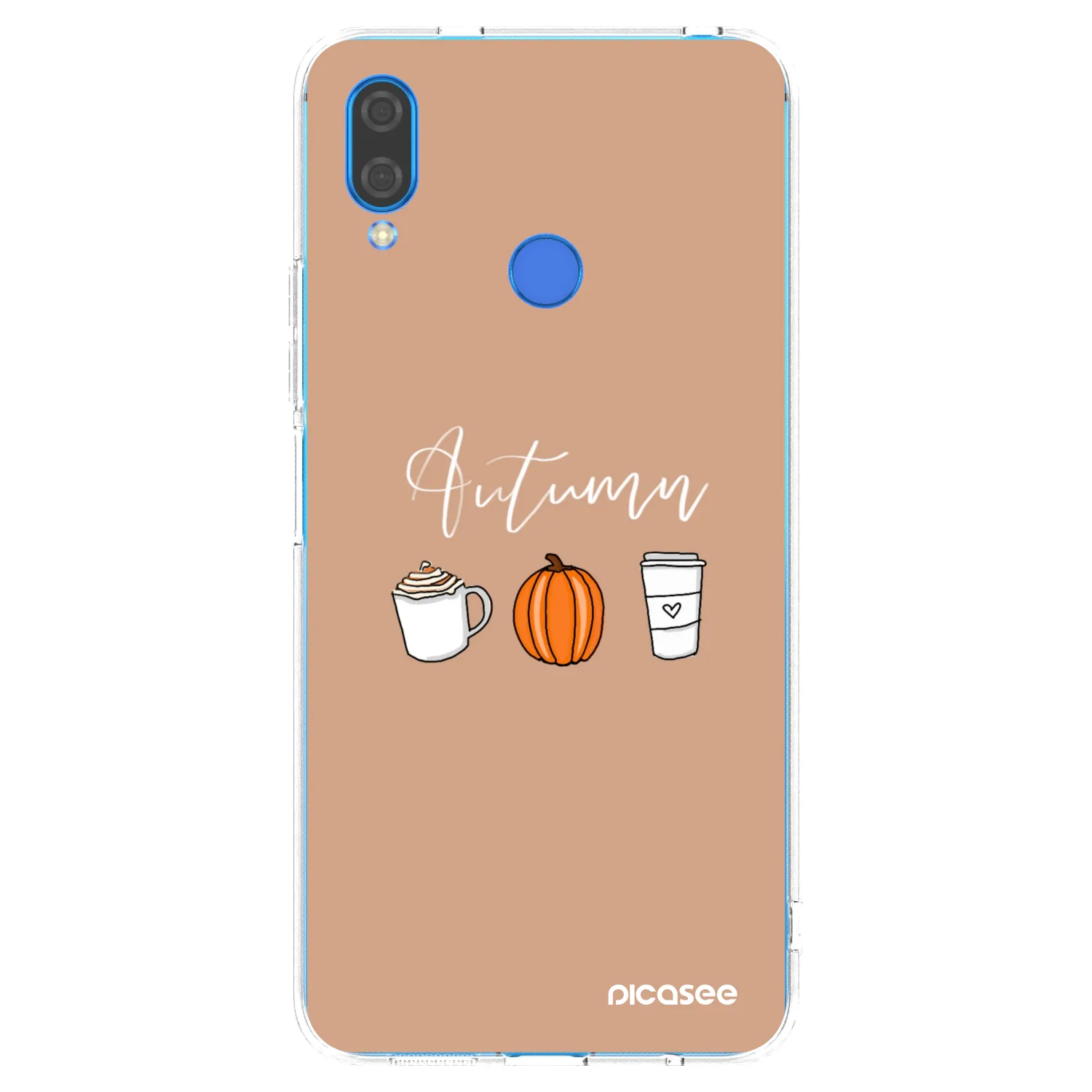 Picasee átlátszó szilikon tok az alábbi mobiltelefonokra Huawei Nova 3 - Autumn