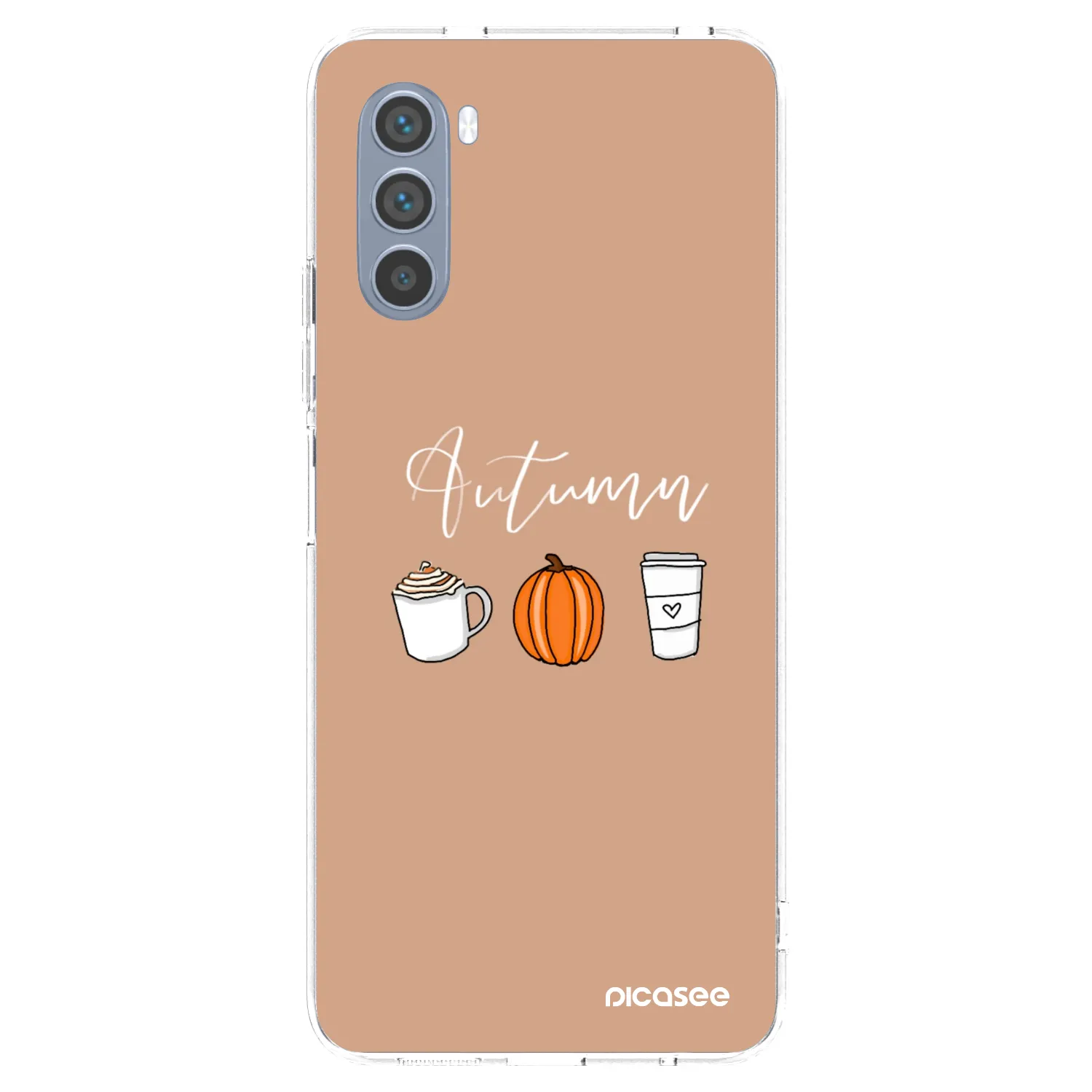 Picasee átlátszó szilikon tok az alábbi mobiltelefonokra Motorola Moto G62 - Autumn