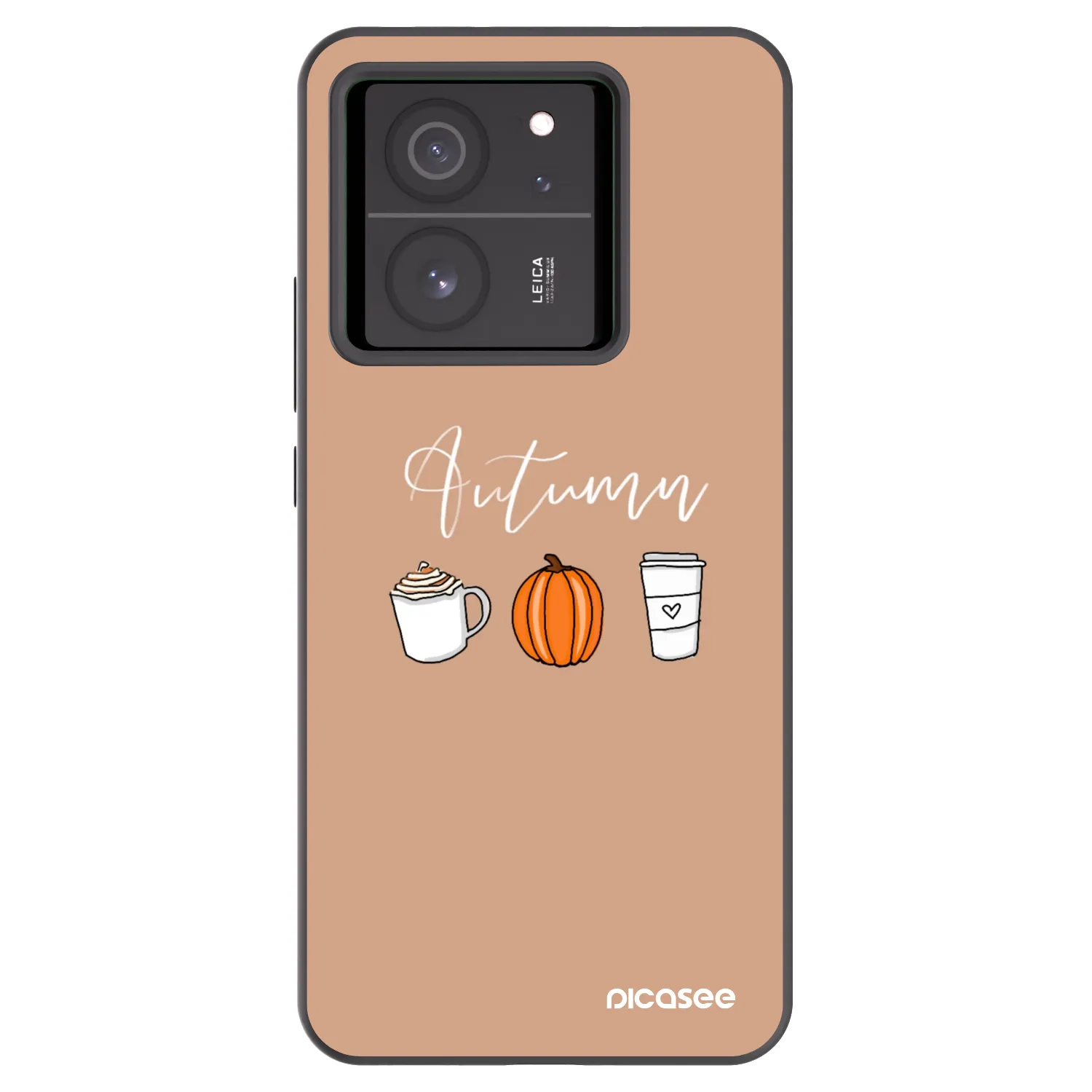Picasee fekete szilikon tok az alábbi mobiltelefonokra Xiaomi 13T - Autumn
