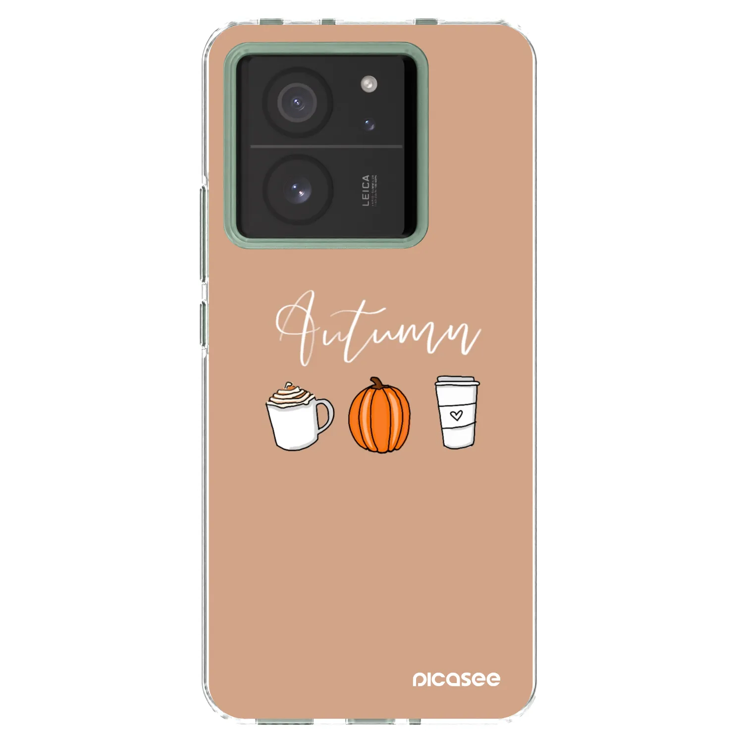 Picasee átlátszó szilikon tok az alábbi mobiltelefonokra Xiaomi 13T - Autumn