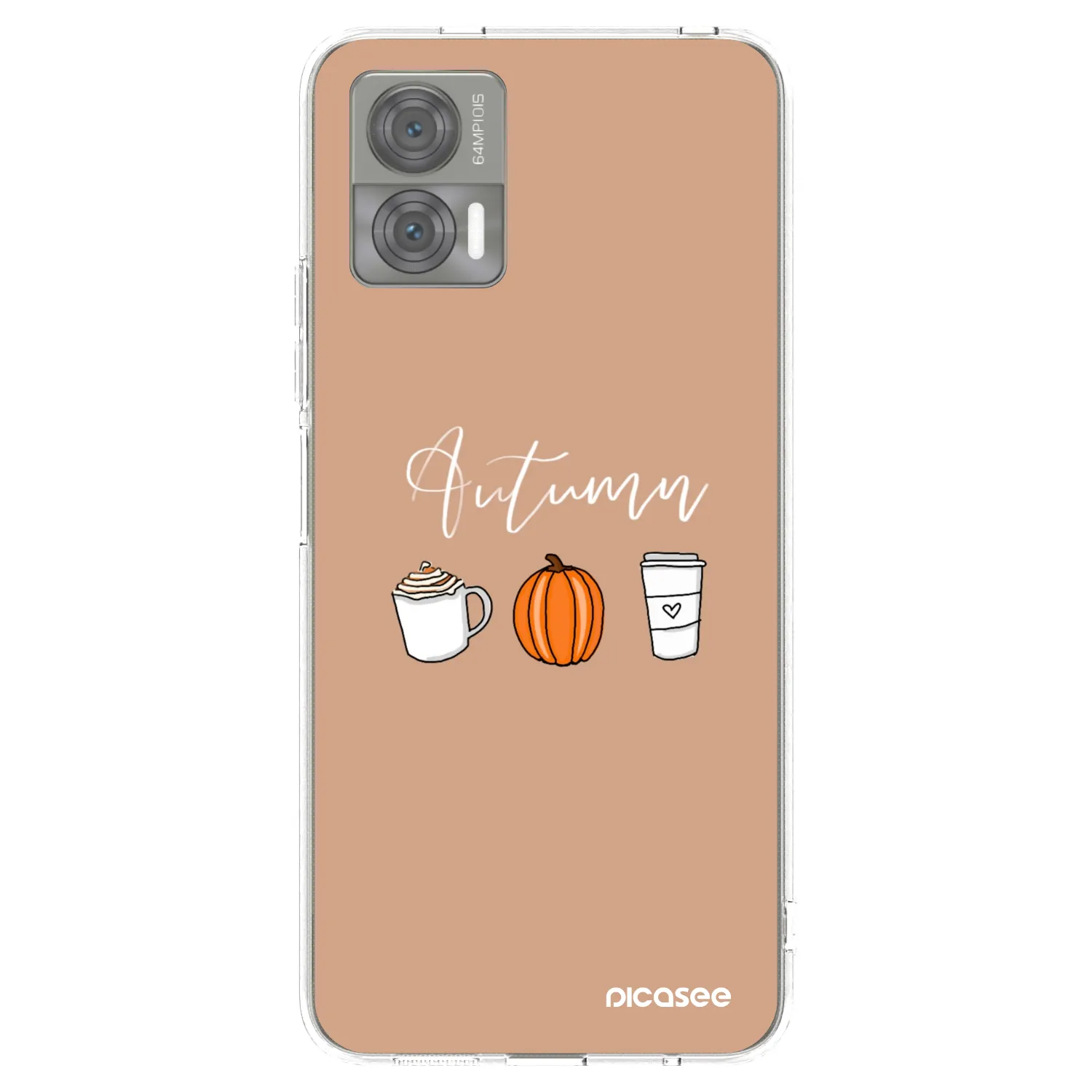 Picasee átlátszó szilikon tok az alábbi mobiltelefonokra Motorola Edge 30 Neo - Autumn