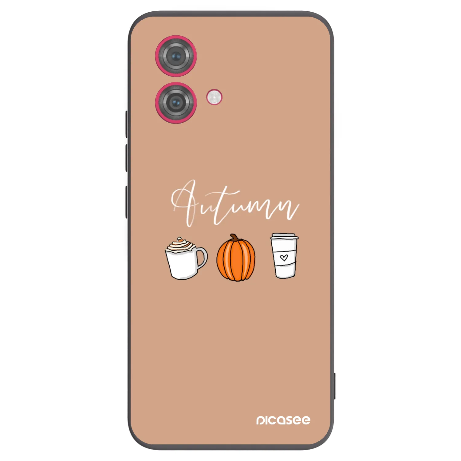 Picasee fekete szilikon tok az alábbi mobiltelefonokra Motorola Moto G84 5G - Autumn