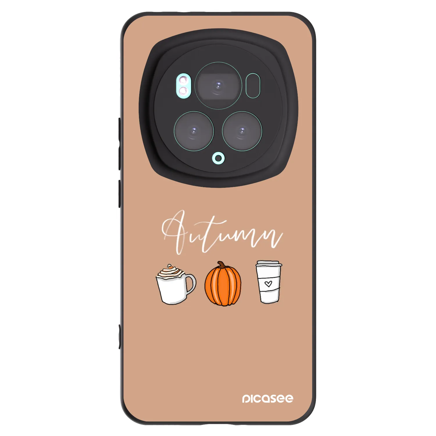Picasee fekete szilikon tok az alábbi mobiltelefonokra Honor Magic6 Pro - Autumn