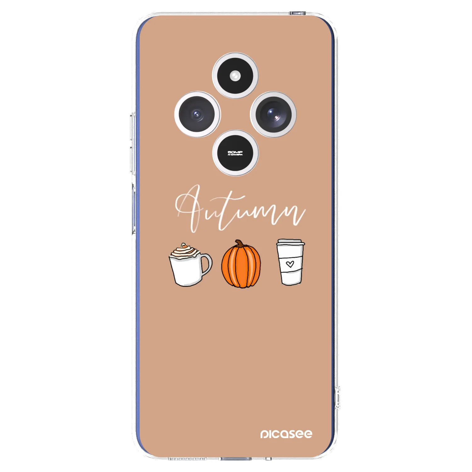 Picasee átlátszó szilikon tok az alábbi mobiltelefonokra Xiaomi Redmi 14C - Autumn