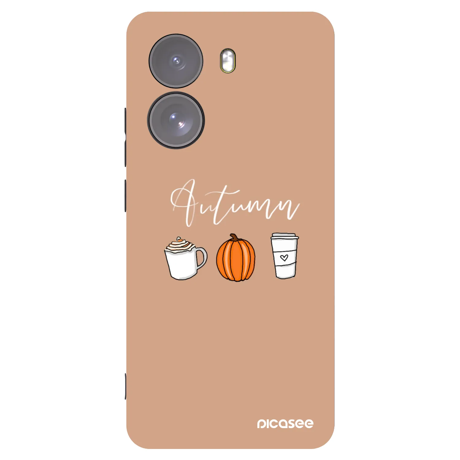 Picasee fekete szilikon tok az alábbi mobiltelefonokra Xiaomi Poco X7 - Autumn