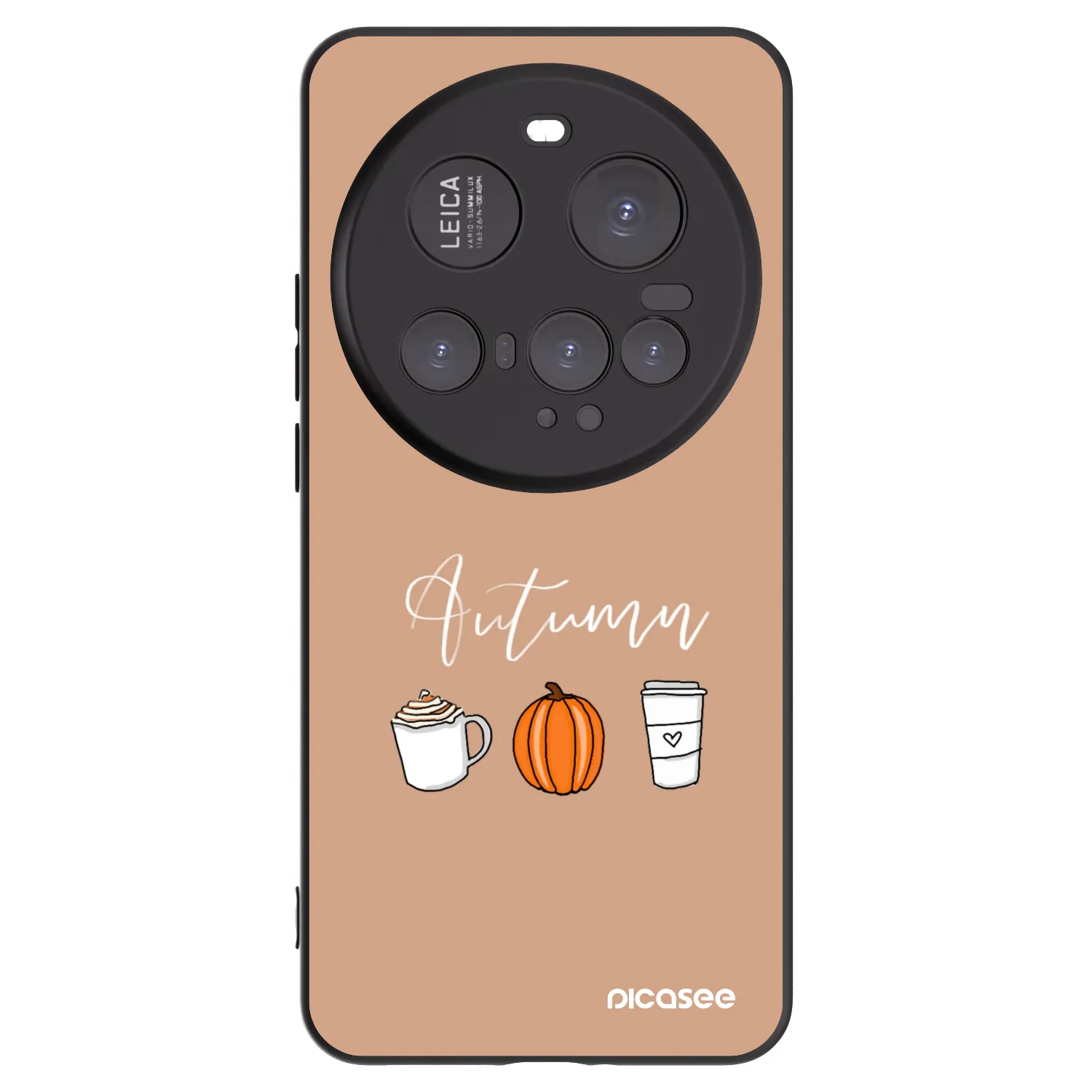 Picasee fekete szilikon tok az alábbi mobiltelefonokra Xiaomi 15 Ultra - Autumn