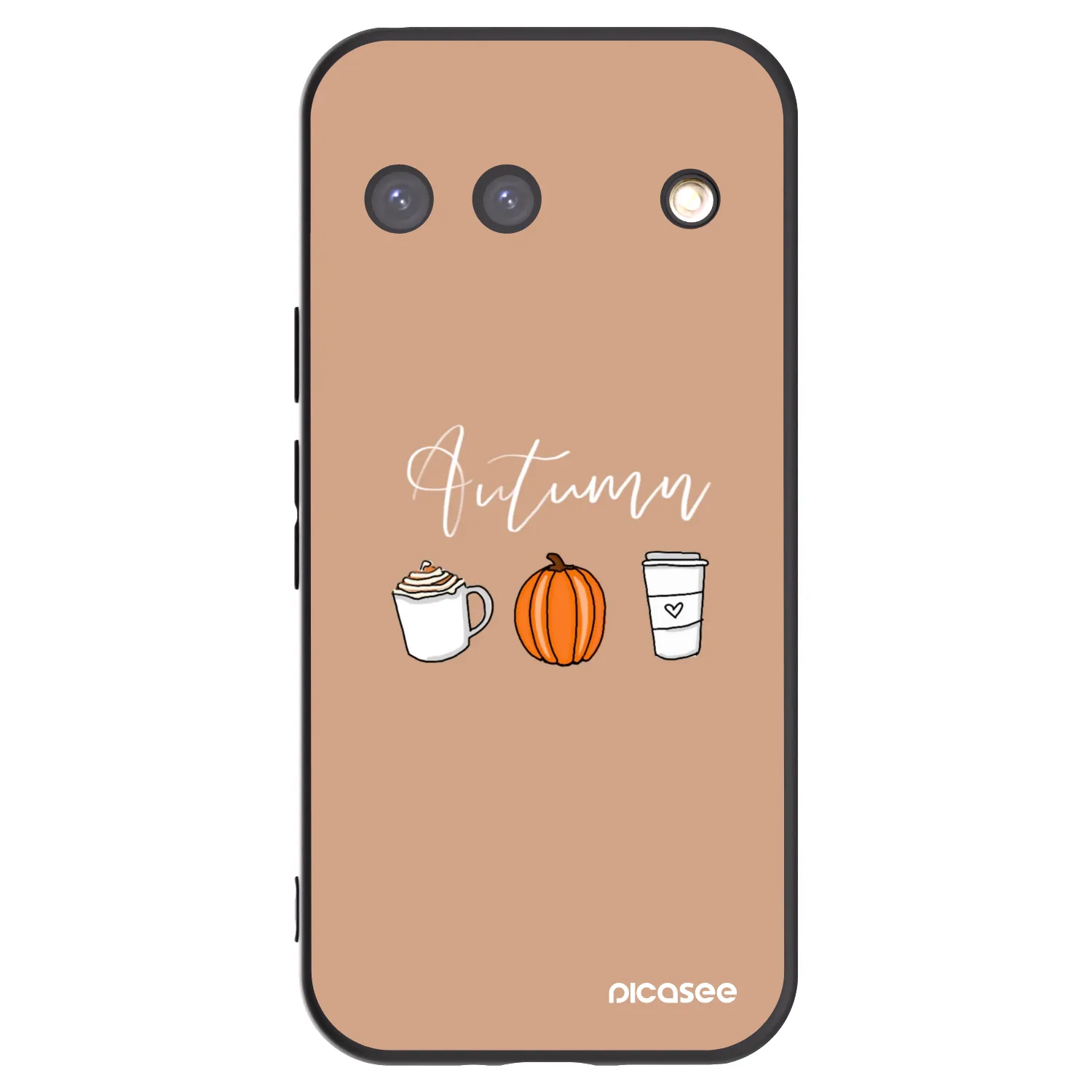 Picasee fekete szilikon tok az alábbi mobiltelefonokra Google Pixel 9 - Autumn