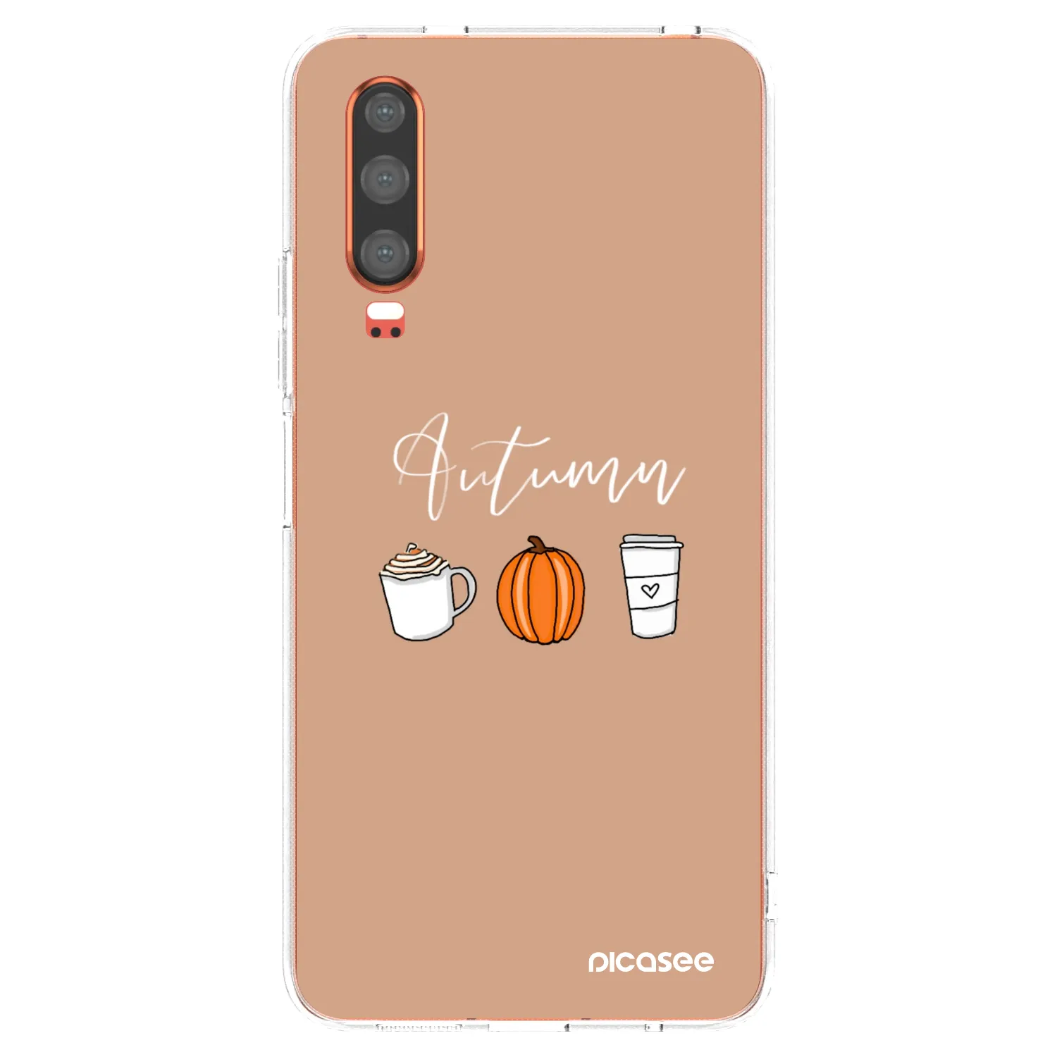 Picasee átlátszó szilikon tok az alábbi mobiltelefonokra Huawei P30 - Autumn