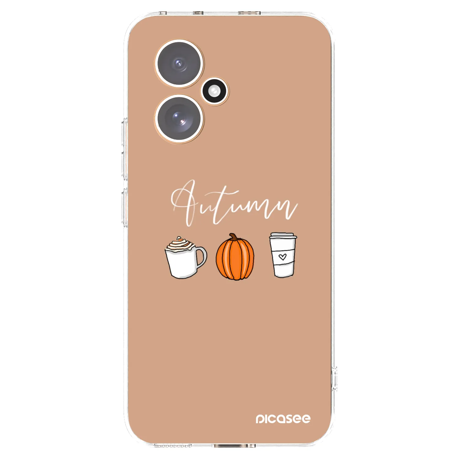 Picasee átlátszó szilikon tok az alábbi mobiltelefonokra Honor 400 5G - Autumn