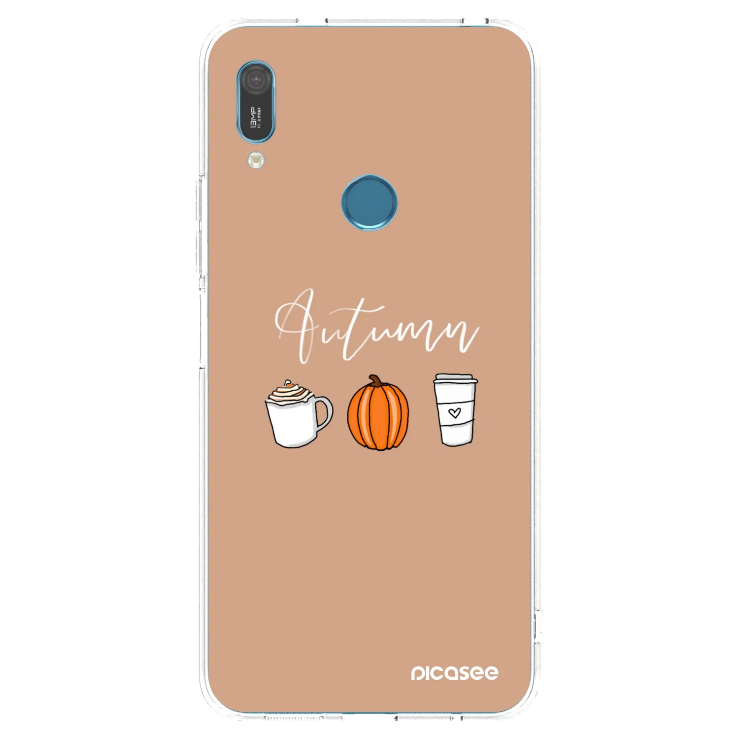 Picasee átlátszó szilikon tok az alábbi mobiltelefonokra Huawei Y6 2019 - Autumn