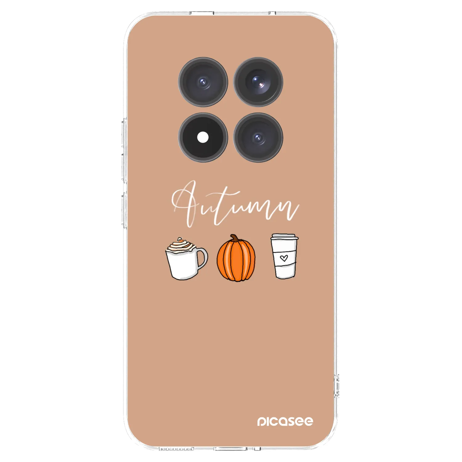 Picasee átlátszó szilikon tok az alábbi mobiltelefonokra Xiaomi Redmi Note 15 Pro+ - Autumn