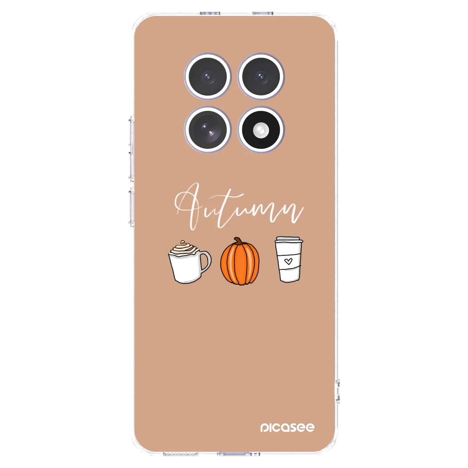 Picasee átlátszó szilikon tok az alábbi mobiltelefonokra Xiaomi Redmi Note 15 4G - Autumn