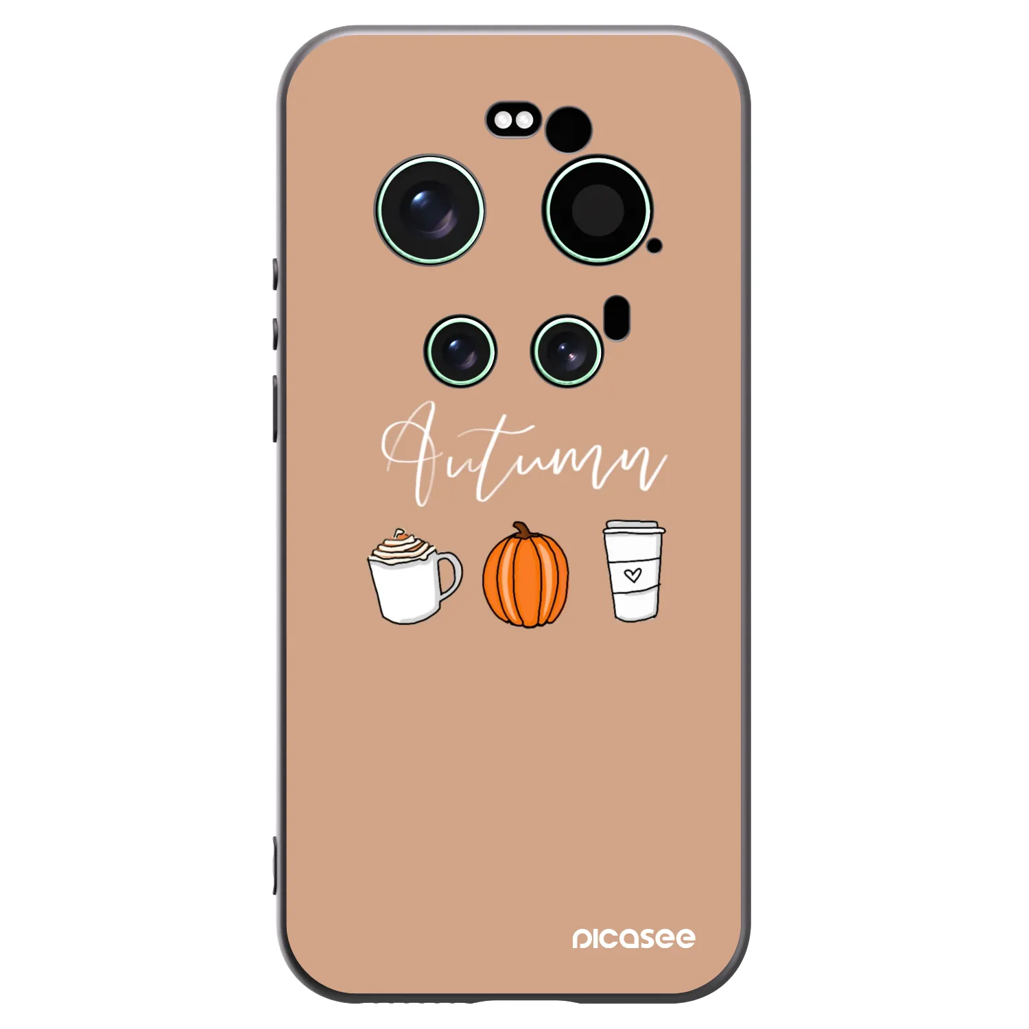 Picasee fekete szilikon tok az alábbi mobiltelefonokra Xiaomi 17 Ultra - Autumn