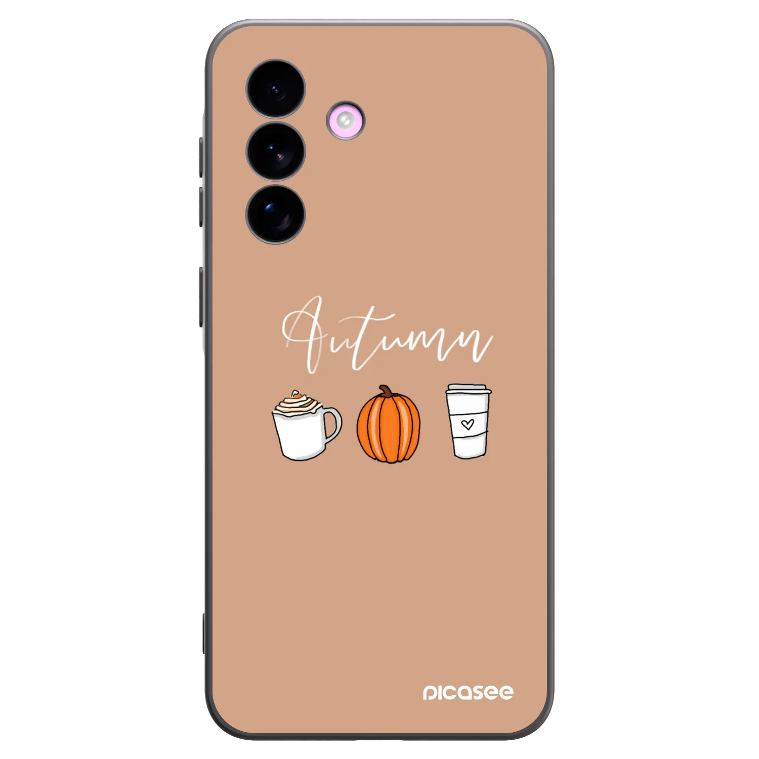 Picasee fekete szilikon tok az alábbi mobiltelefonokra Samsung Galaxy A57 5G - Autumn