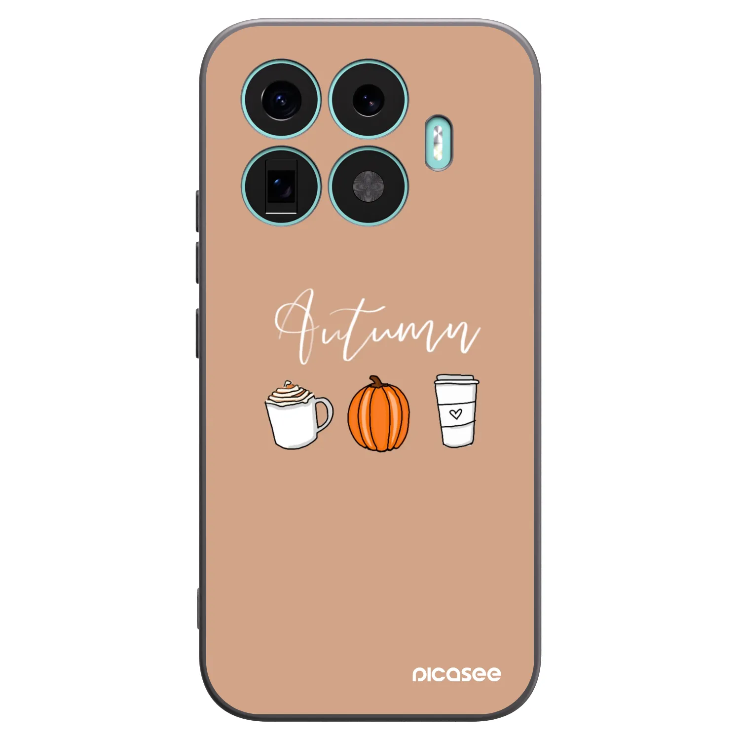 Picasee fekete szilikon tok az alábbi mobiltelefonokra Xiaomi 17T - Autumn