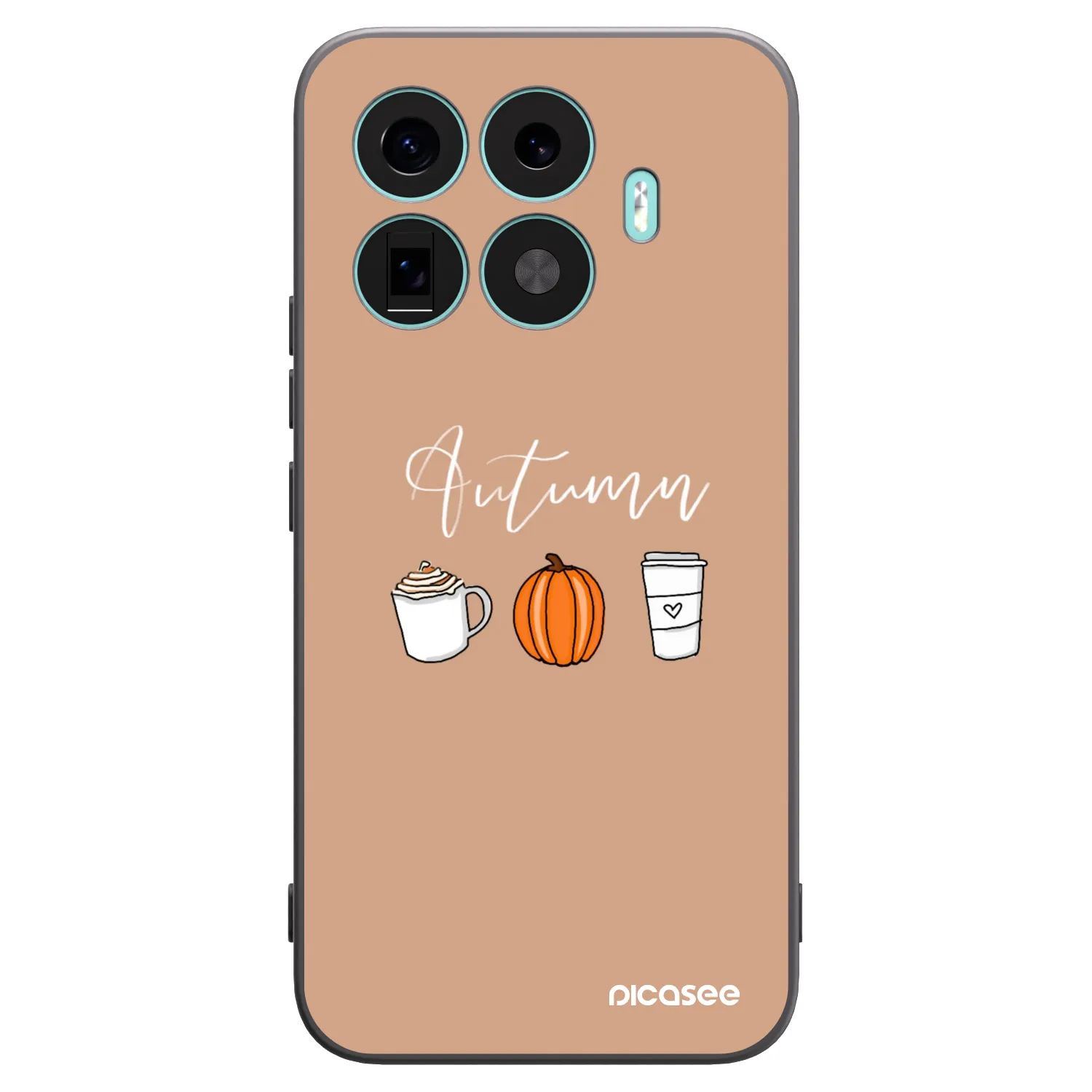 Picasee fekete szilikon tok az alábbi mobiltelefonokra Xiaomi 17T Pro - Autumn