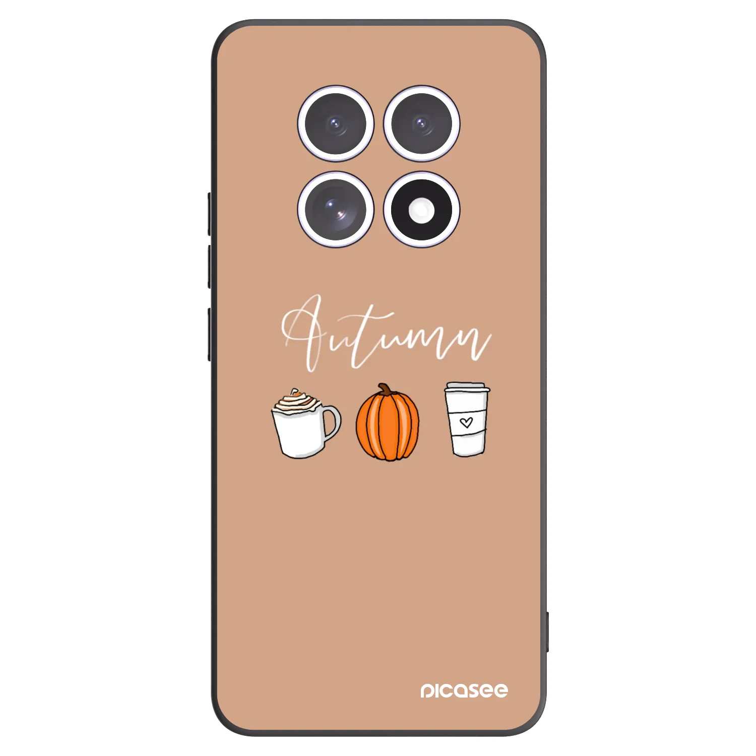Picasee fekete szilikon tok az alábbi mobiltelefonokra Xiaomi Redmi Note 15 5G - Autumn