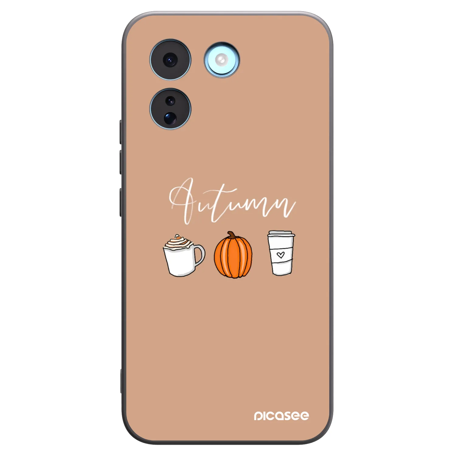 Picasee fekete szilikon tok az alábbi mobiltelefonokra Xiaomi Redmi Note 17 Pro MAX 5G - Autumn