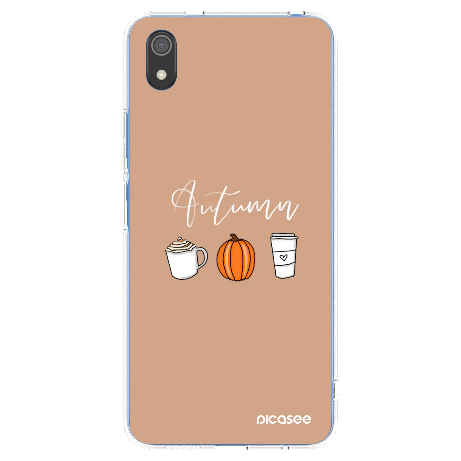 Picasee átlátszó szilikon tok az alábbi mobiltelefonokra Xiaomi Redmi 7A - Autumn