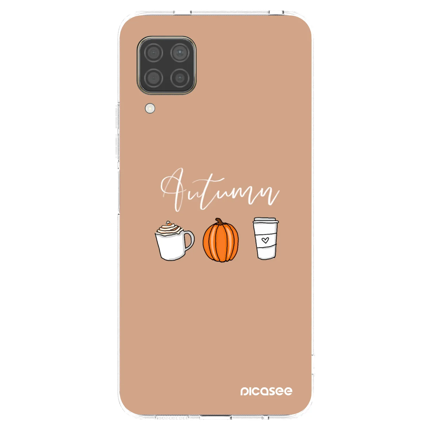 Picasee átlátszó szilikon tok az alábbi mobiltelefonokra Huawei P40 Lite - Autumn