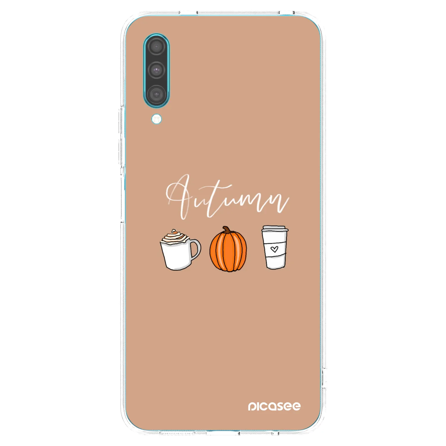 Picasee átlátszó szilikon tok az alábbi mobiltelefonokra Samsung Galaxy A30s A307F - Autumn