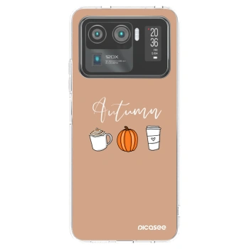 Picasee átlátszó szilikon tok az alábbi mobiltelefonokra Xiaomi Mi 11 Ultra - Autumn