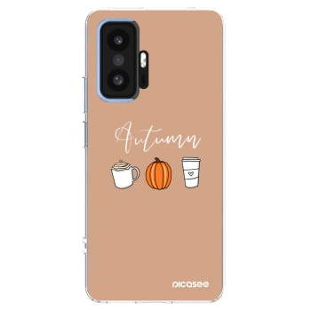 Picasee átlátszó szilikon tok az alábbi mobiltelefonokra Xiaomi 11T - Autumn