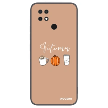 Picasee fekete szilikon tok az alábbi mobiltelefonokra Xiaomi Redmi 10C - Autumn