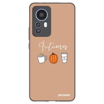 Picasee fekete szilikon tok az alábbi mobiltelefonokra Xiaomi 12T - Autumn