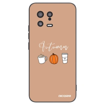 Picasee fekete szilikon tok az alábbi mobiltelefonokra Xiaomi 13 - Autumn
