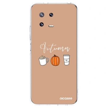 Picasee átlátszó szilikon tok az alábbi mobiltelefonokra Xiaomi 13 Pro - Autumn