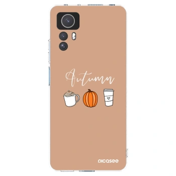 Picasee átlátszó szilikon tok az alábbi mobiltelefonokra Xiaomi Redmi Note 12S - Autumn