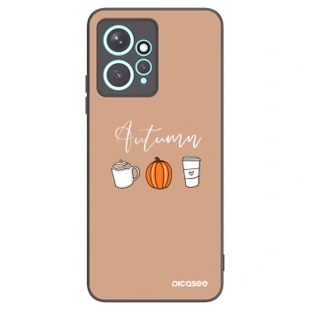 Picasee fekete szilikon tok az alábbi mobiltelefonokra Xiaomi Redmi Note 12 4G - Autumn