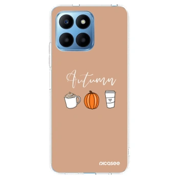 Picasee átlátszó szilikon tok az alábbi mobiltelefonokra Honor 70 Lite - Autumn