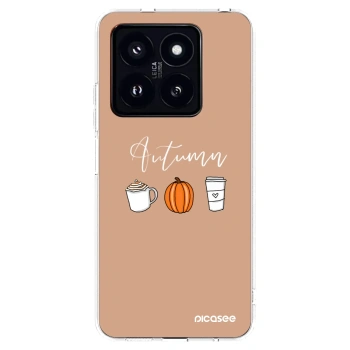Picasee átlátszó szilikon tok az alábbi mobiltelefonokra Xiaomi 14 Pro - Autumn