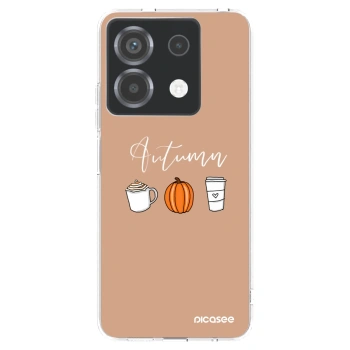Picasee átlátszó szilikon tok az alábbi mobiltelefonokra Xiaomi Poco X6 - Autumn