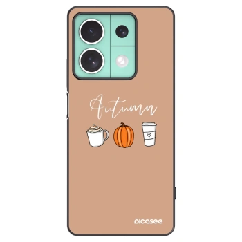 Picasee fekete szilikon tok az alábbi mobiltelefonokra Xiaomi Redmi Note 13 5G - Autumn